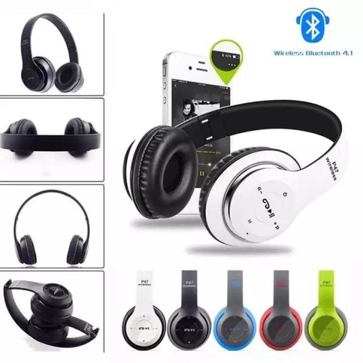 P47 Wireless Headset Bluetooth Headphone V4.1 Stereo
