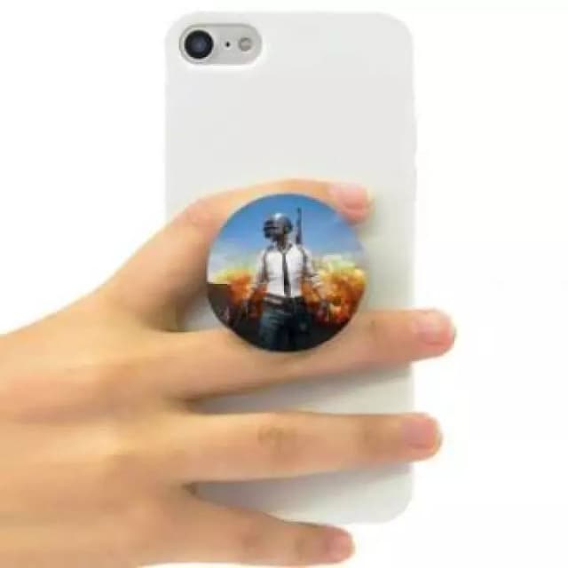 Shuffle PUBG Stylish Pop Socket - For All Mobiles