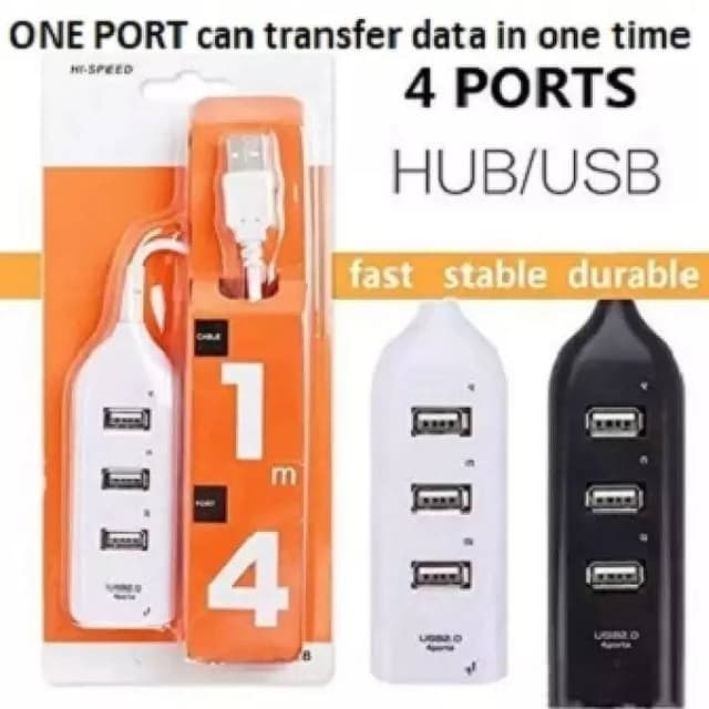 4 Ports Usb Hub 4in1
