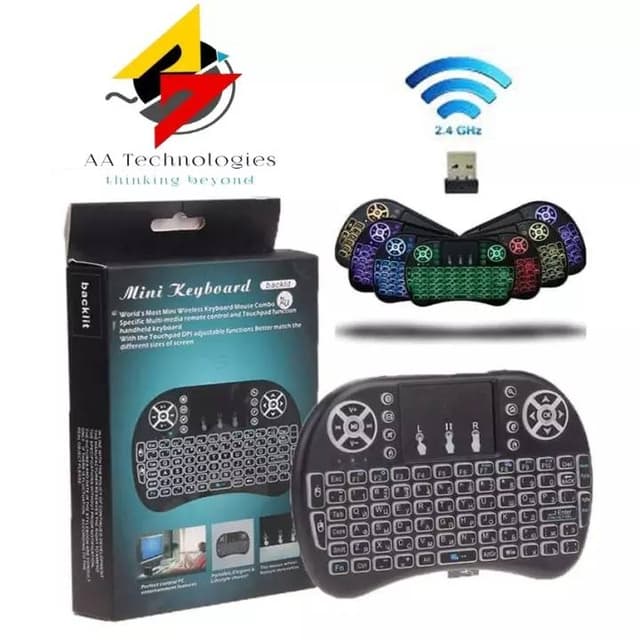 Wireless Mini Keyboard With Backlit