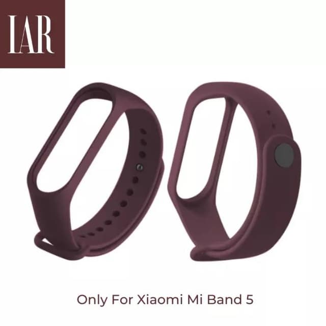 Mi Band 5, 6 Strap Belt Mi5, Mi6 - Burgundy, Maroon