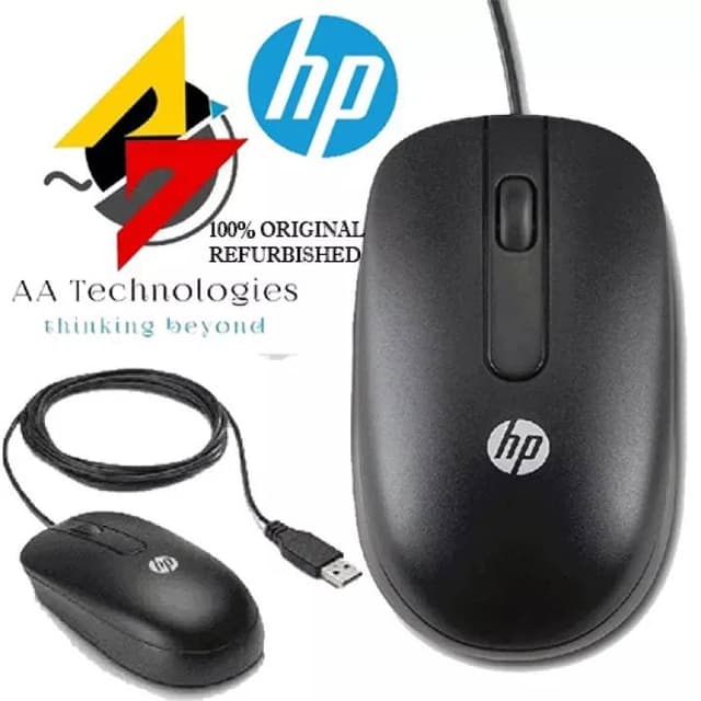 Mouse H-P Optical Scroll USB Mouse