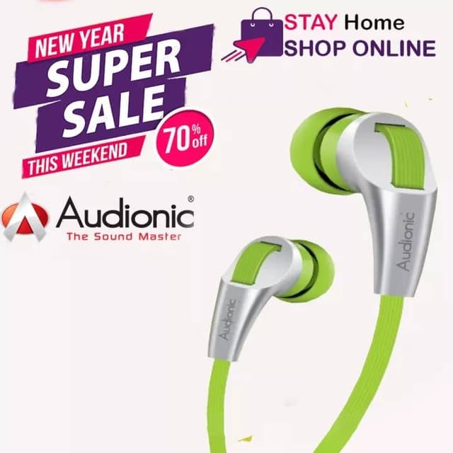 Audionic T-30 Thunder Handfree Super Bass Stereo Sound