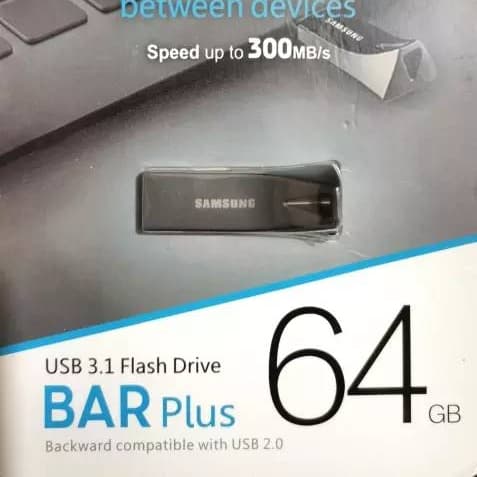 Samsung 64 GB USB Flash Drive 3.1 + Free OTG 6 Month Warrant